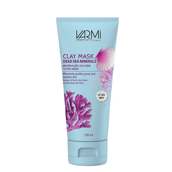 VARMI Clay Mask Dead Sea Minerals ماسک صورت خاک رسی کانی های دریایی وارمی