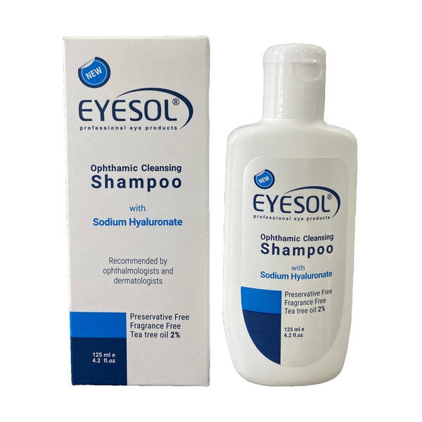 شامپو شستشوی پلک و مژه آیسول 125 ml