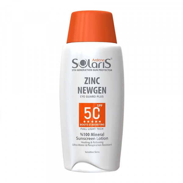 ardene solaris zinc newgen ضدآفتاب فیزیکال زینک نیوژن +SPF50 سولاریس آردن